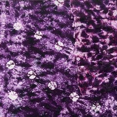 Allover Premium Tie Dye Suit (Purple - Black) - Yanchi