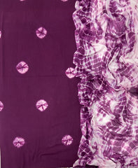 Allover Premium Tie Dye Suit(Purple) - Yanchi