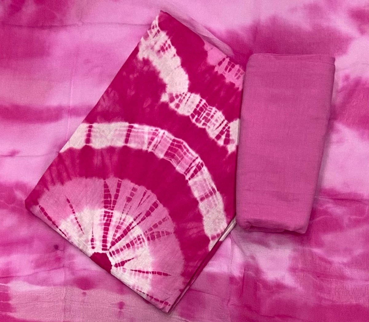 Bandhej Cotton Suit Set - Yanchi