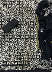 Block Print Elegant Cotton Suit Set - Yanchi