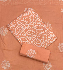 Block Print Elegant Cotton Suit Set - Yanchi