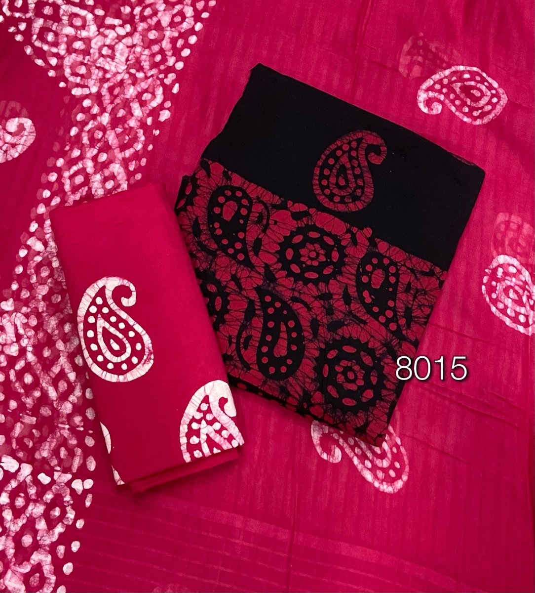 Block Print Elegant Cotton Suit Set - Yanchi