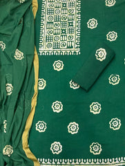 Block Print Elegant Cotton Suit Set - Yanchi