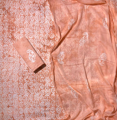 Block Print Elegant Cotton Suit Set - Yanchi