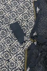 Block Print Elegant Cotton Suit Set - Yanchi