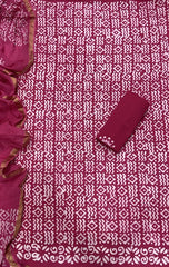 Block Print Elegant Cotton Suit Set - Yanchi