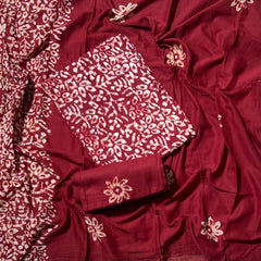 Block Print Elegant Cotton Suit Set - Yanchi