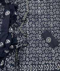 Block Print Elegant Cotton Suit Set - Yanchi
