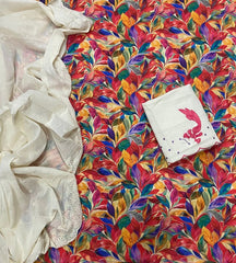 Cambric Cotton Print Suit Set - Yanchi