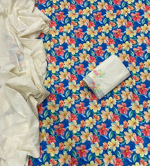 Cambric Cotton Print Suit Set - Yanchi