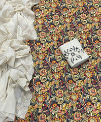 Cambric Cotton Print Suit Set - Yanchi