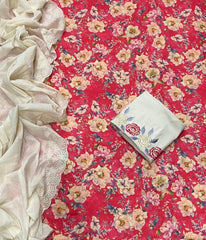 Cambric Cotton Print Suit Set - Yanchi