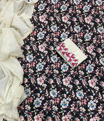 Cambric Cotton Print Suit Set - Yanchi