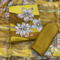 Cambric Cotton Print Suit Set - Yanchi