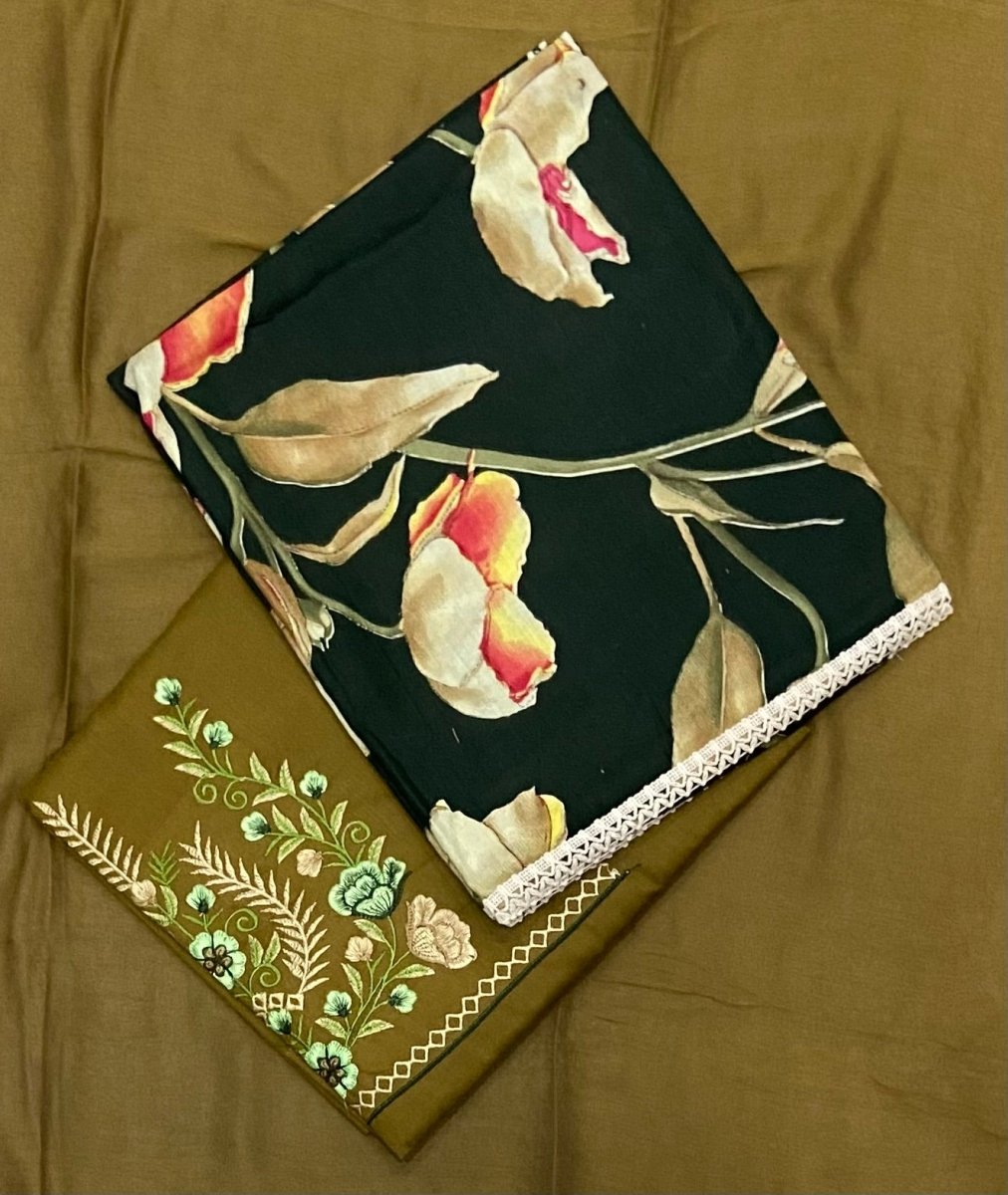 Celestial Cambric Cotton Suit Set - Yanchi