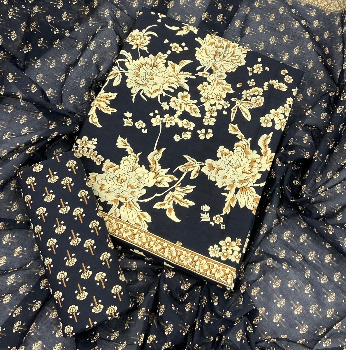 Celestial Pure Cotton Print be Suit Set (Luxury Feel) - Yanchi