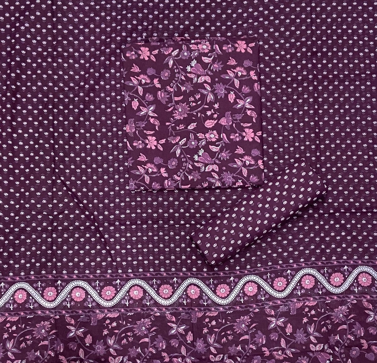 Celestial Pure Cotton Print Suit Set (Luxury Feel) - Yanchi
