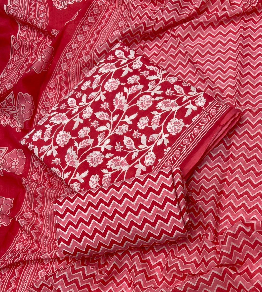 Celestial Pure Cotton Print Suit Set (Luxury Feel) - Yanchi