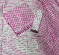 Celestial Pure Cotton Print Suit Set (Luxury Feel) - Yanchi