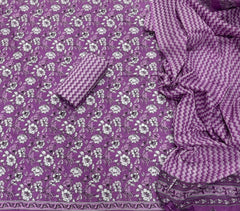Celestial Pure Cotton Print Suit Set (Luxury Feel) - Yanchi