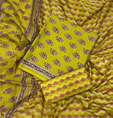 Celestial Pure Cotton Print Suit Set (Luxury Feel) - Yanchi