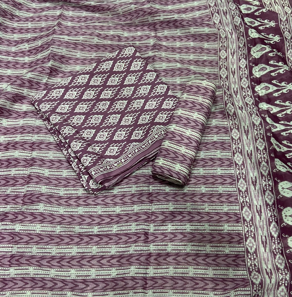 Celestial Pure Cotton Print Suit Set (Luxury Feel) - Yanchi