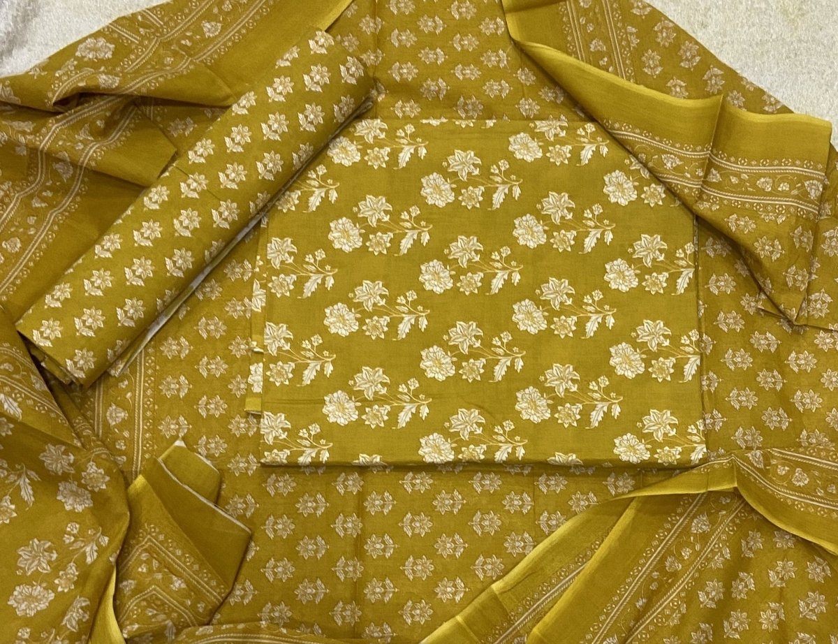 Celestial Pure Cotton Print Suit Set (Luxury Feel) - Yanchi