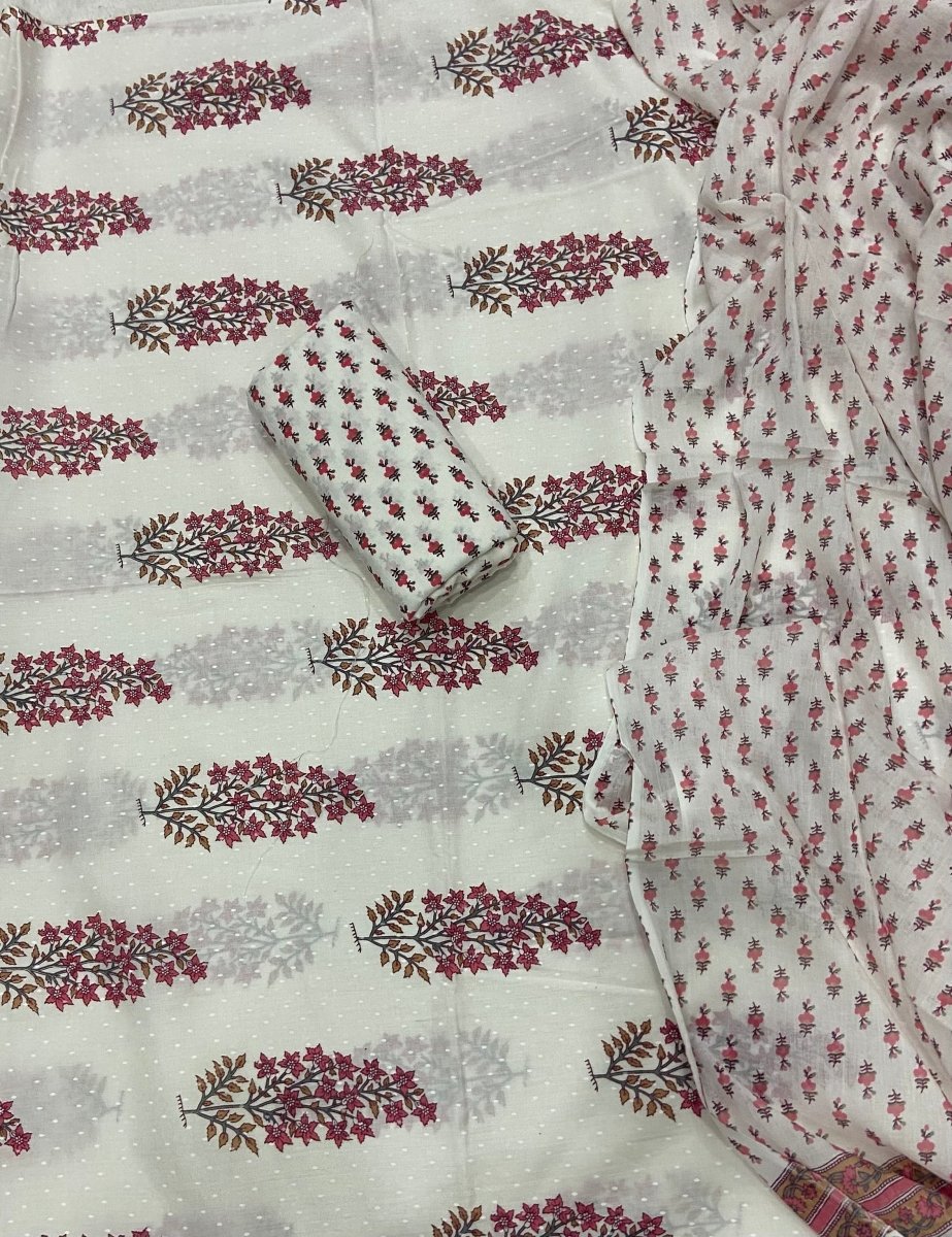 Celestial Pure Cotton Print Suit Set (Luxury Feel) - Yanchi