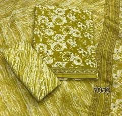 Celestial Pure Cotton Print Suit Set (Luxury Feel) - Yanchi