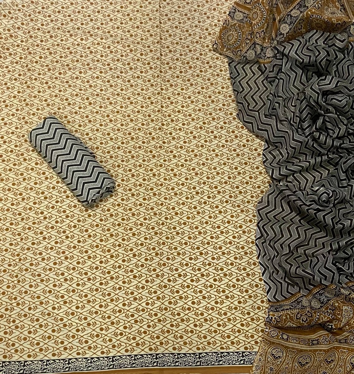 Celestial Pure Cotton Print Suit Set (Luxury Feel) - Yanchi