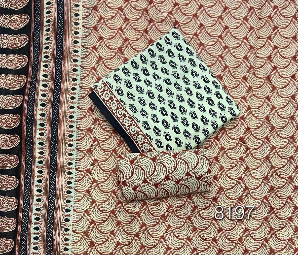 Celestial Pure Cotton Print Suit Set (Luxury Feel) - Yanchi