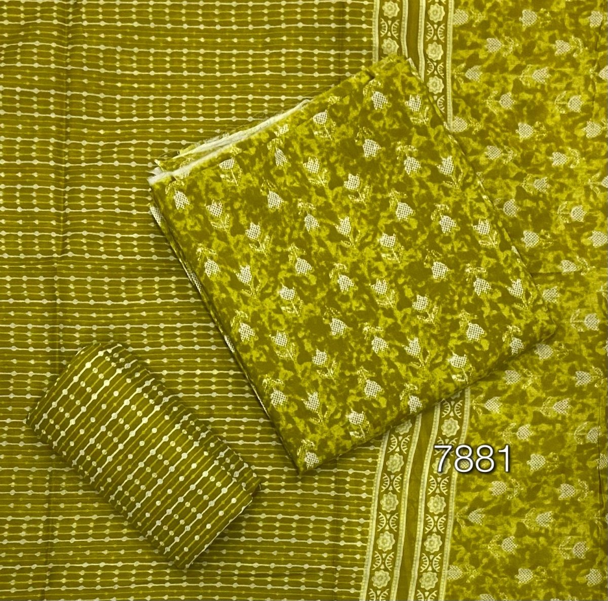 Celestial Pure Cotton Print Suit Set (Luxury Feel) - Yanchi