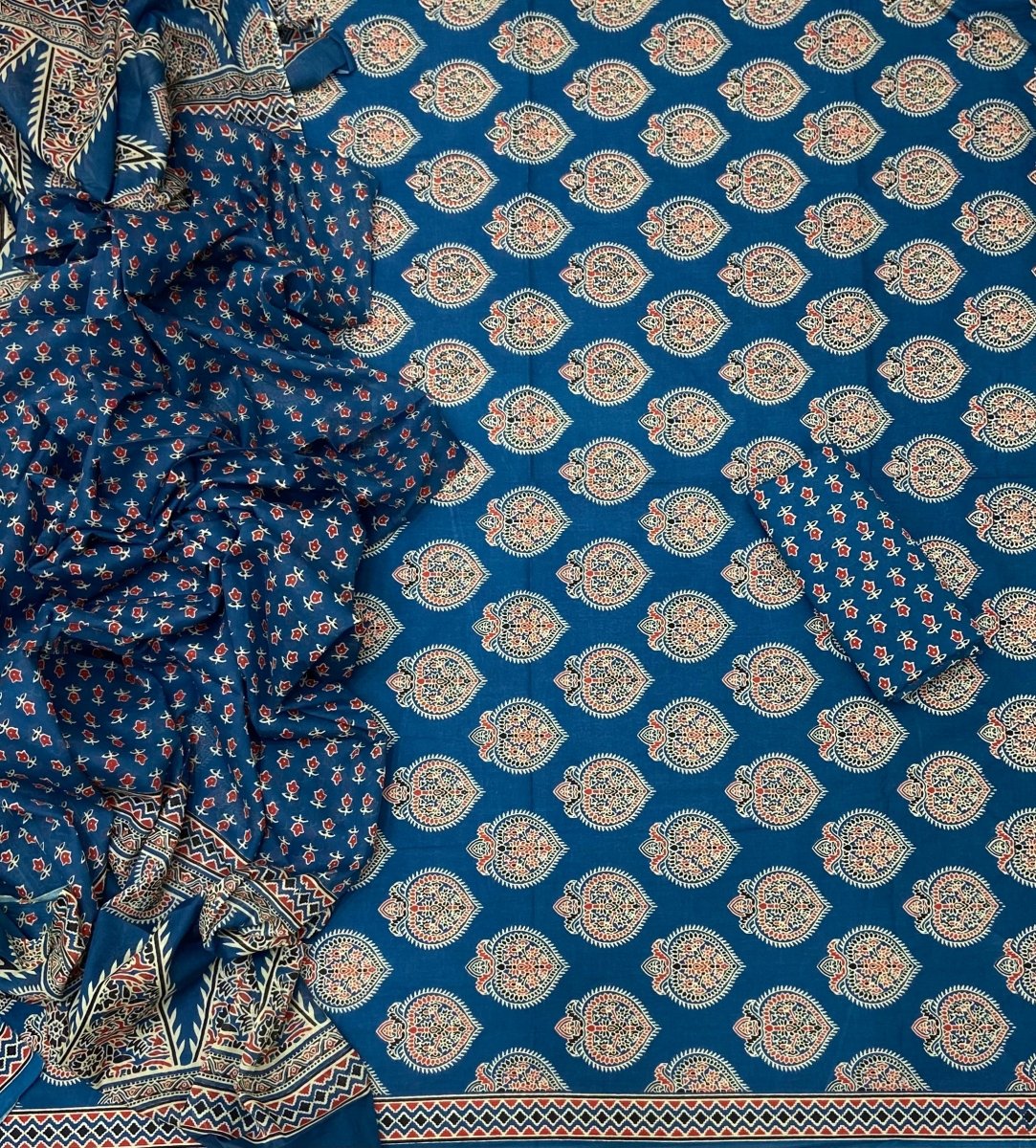 Celestial Pure Cotton Print Suit Set (Luxury Feel) - Yanchi