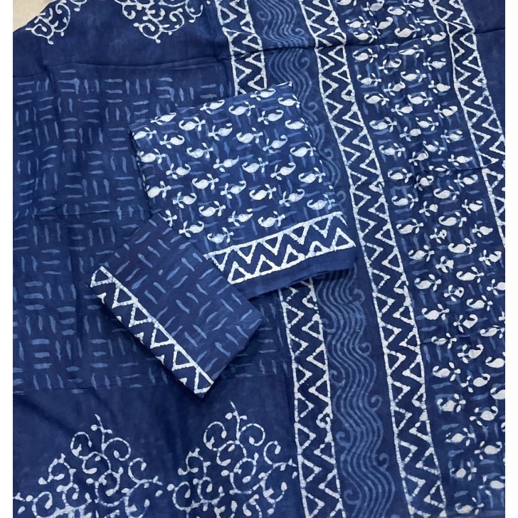 Celestial Pure Cotton Print Suit Set (Luxury Feel) - Yanchi