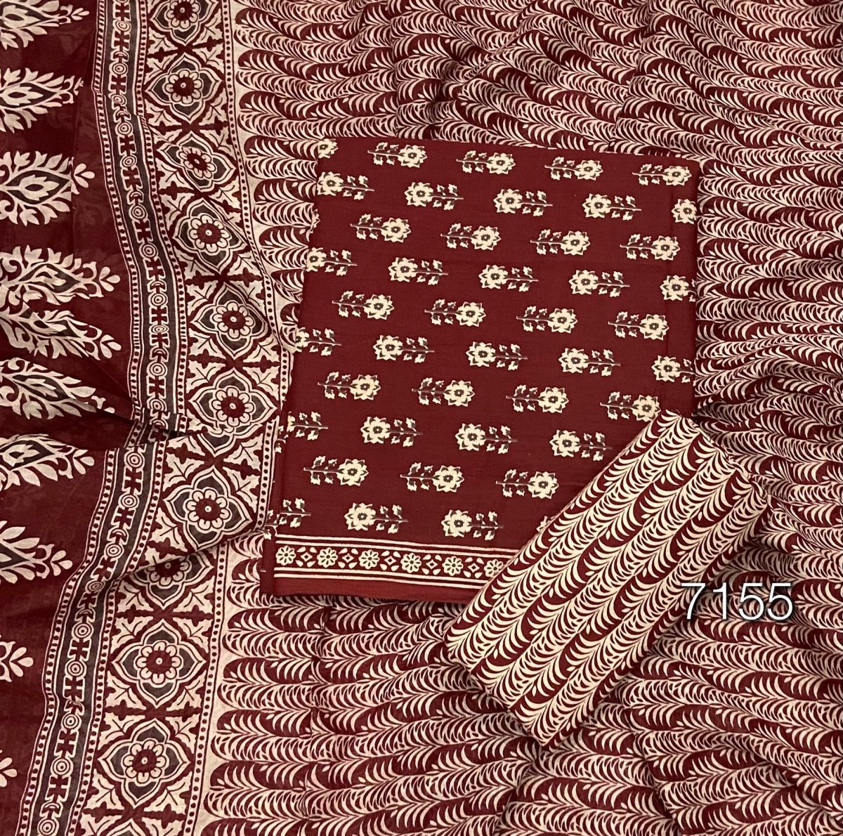 Celestial Pure Cotton Print Suit Set (Luxury Feel) - Yanchi