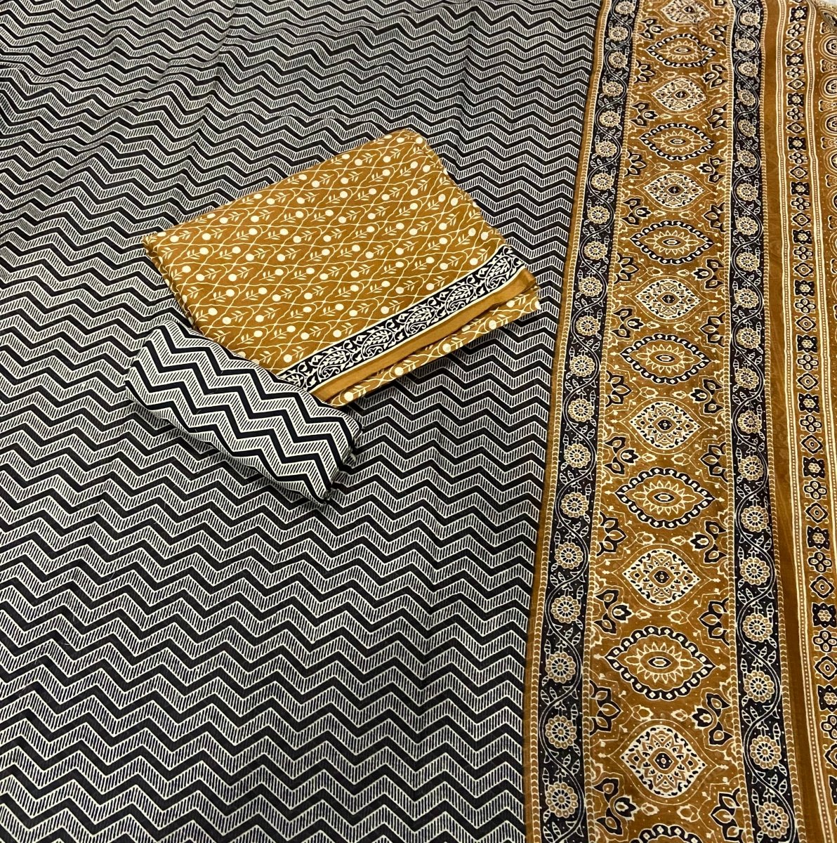 Celestial Pure Cotton Print Suit Set (Luxury Feel) - Yanchi