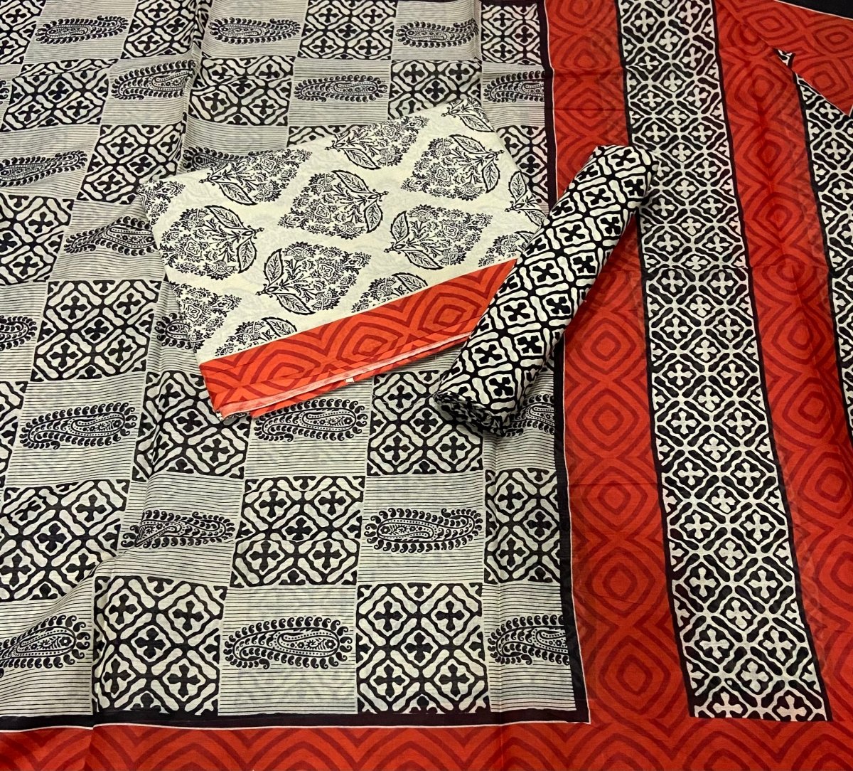 Celestial Pure Cotton Print Suit Set (Luxury Feel) - Yanchi