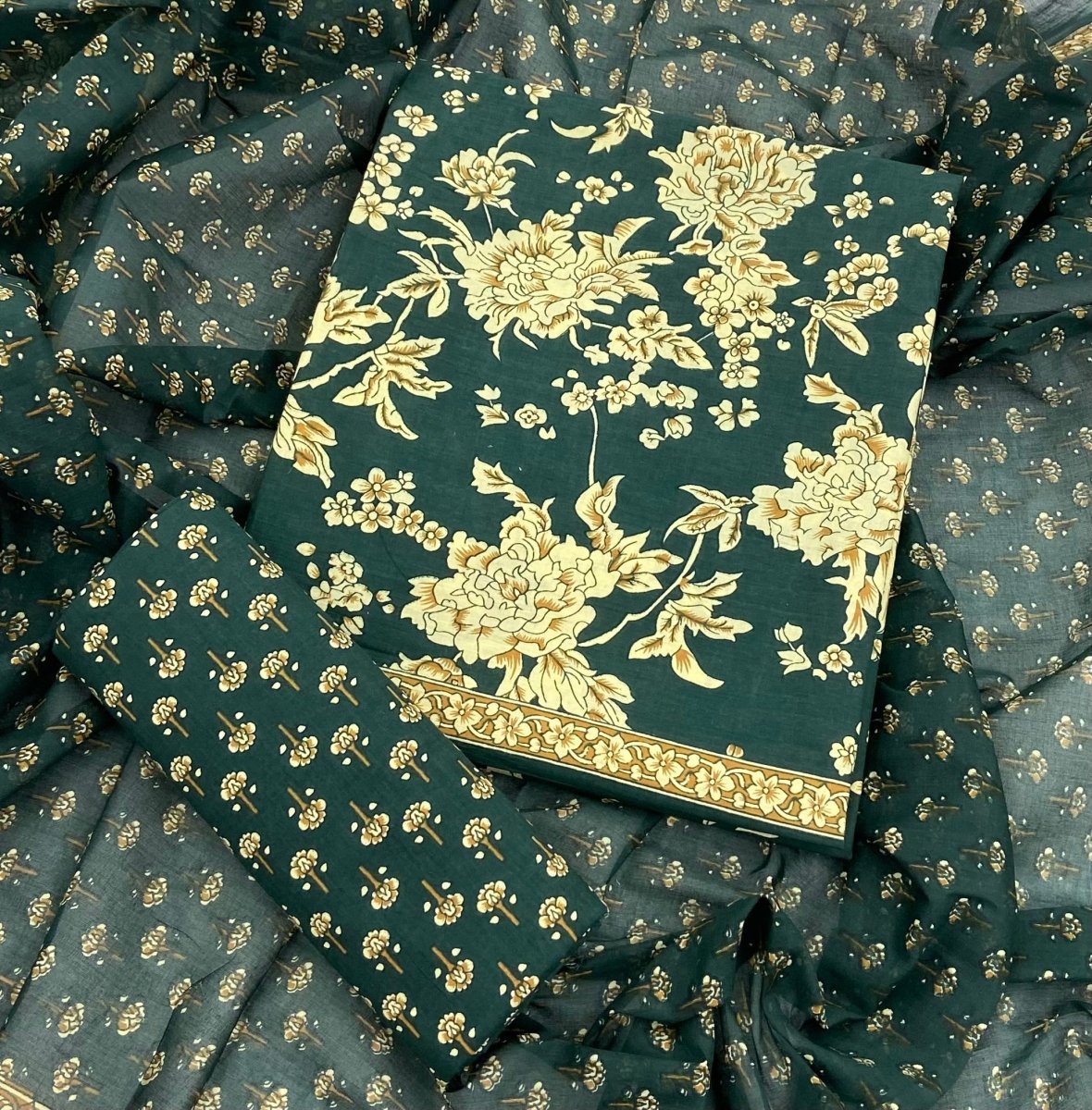 Celestial Pure Cotton Print Suit Set (Luxury Feel) - Yanchi