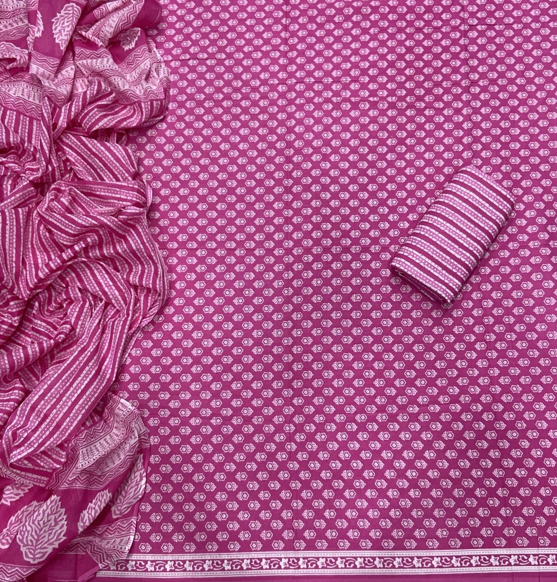 Celestial Pure Cotton Print Suit Set (Luxury Feel) - Yanchi