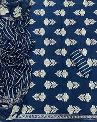Celestial Pure Cotton Print Suit Set (Luxury Feel) - Yanchi