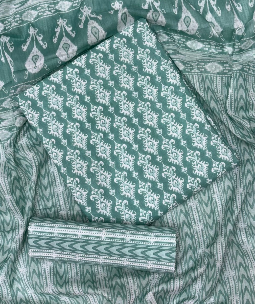 Celestial Pure Cotton Print Suit Set (Luxury Feel) - Yanchi