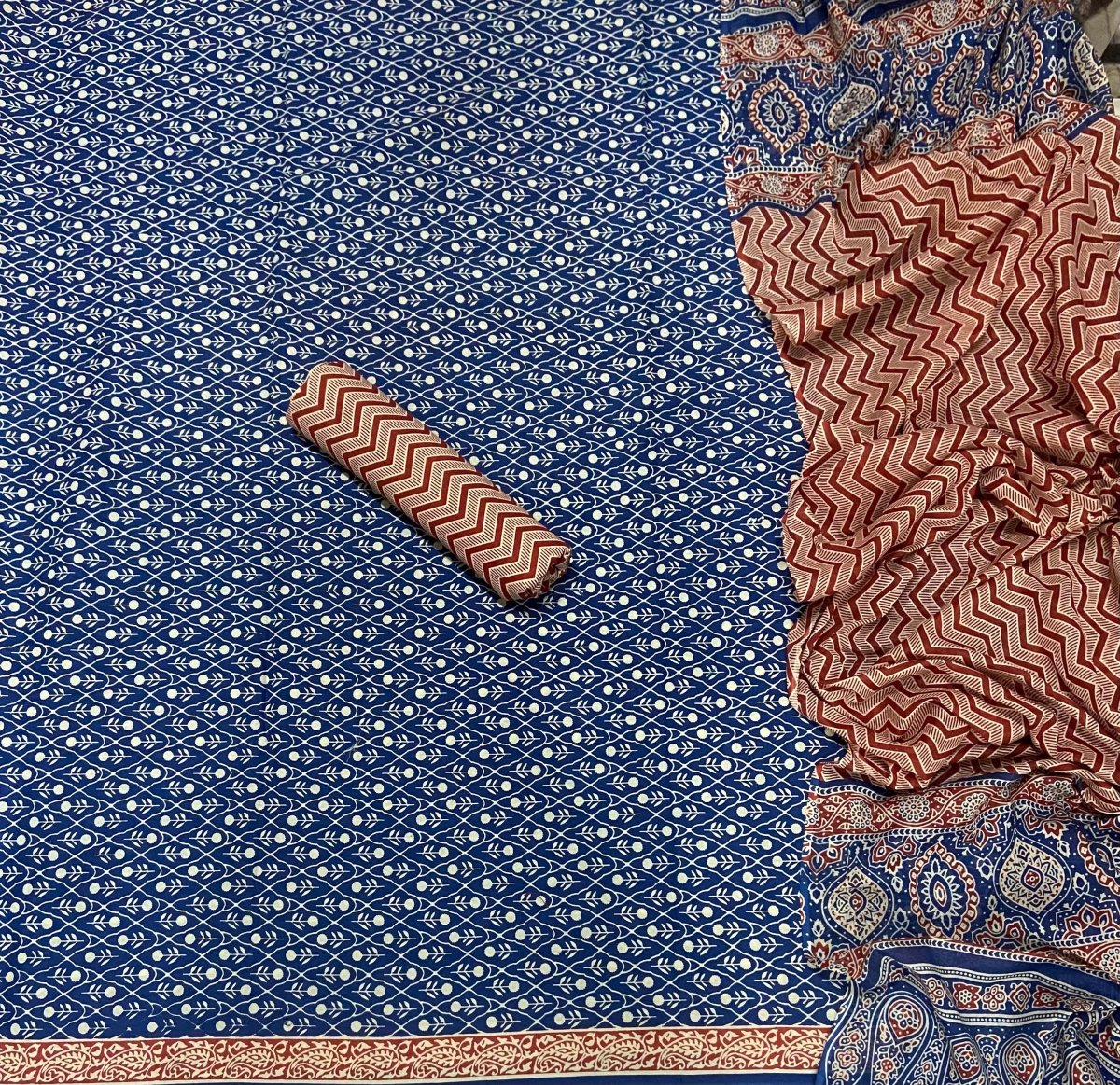 Celestial Pure Cotton Print Suit Set (Luxury Feel) - Yanchi