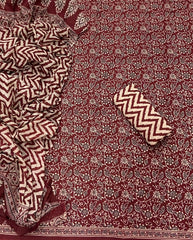 Celestial Pure Cotton Print Suit Set (Luxury Feel) - Yanchi
