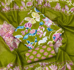 Celestial Pure Cotton Print Suit Set (Luxury Feel) - Yanchi