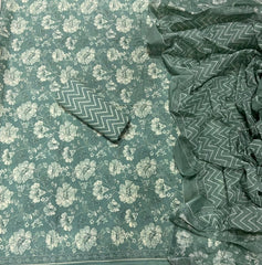 Celestial Pure Cotton Print Suit Set (Luxury Feel) - Yanchi