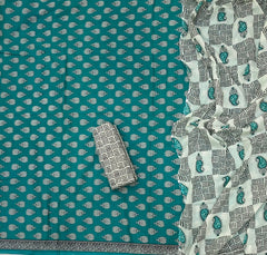 Celestial Pure Cotton Print Suit Set (Luxury Feel) - Yanchi