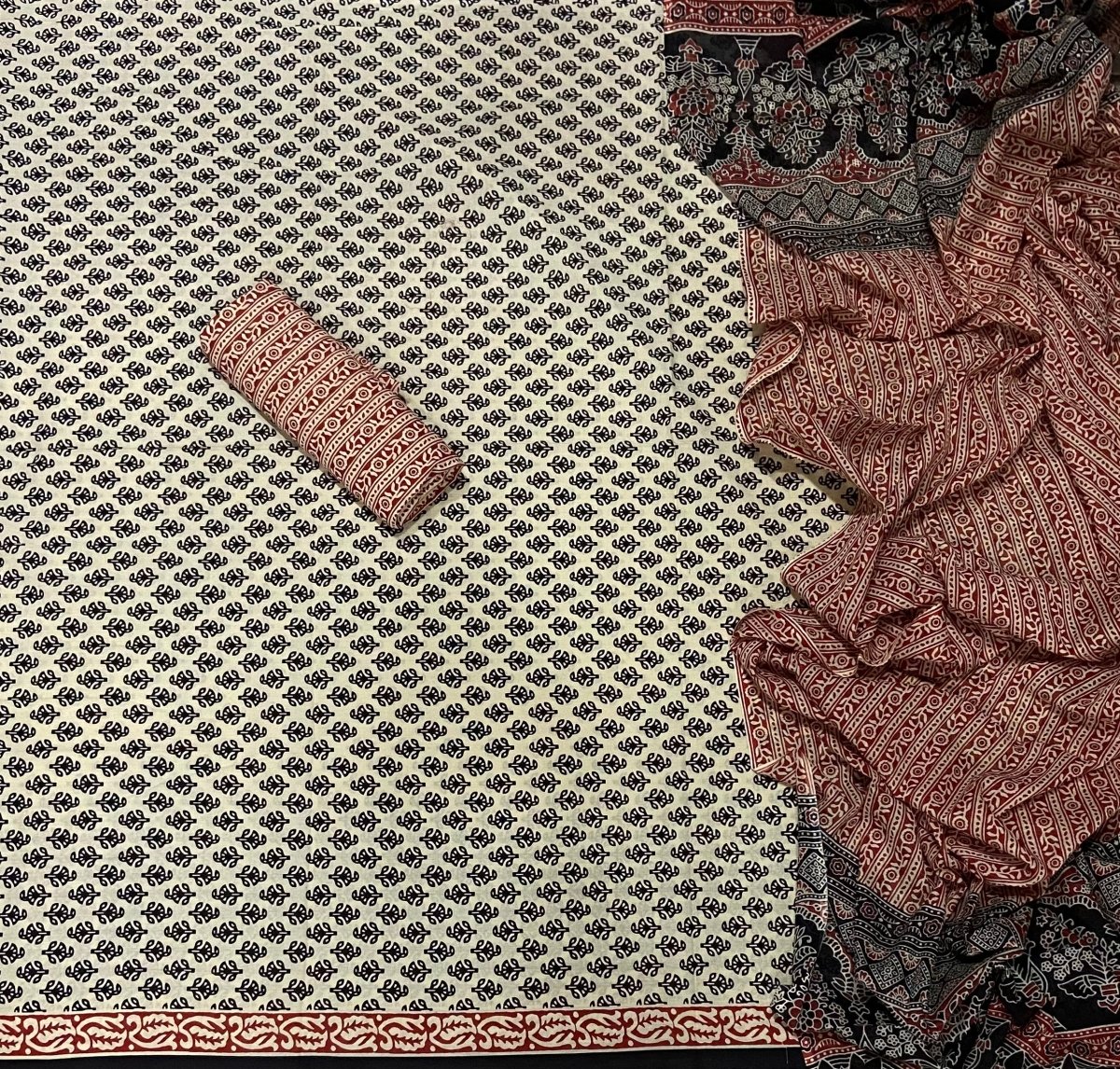 Celestial Pure Cotton Print Suit Set (Luxury Feel) - Yanchi