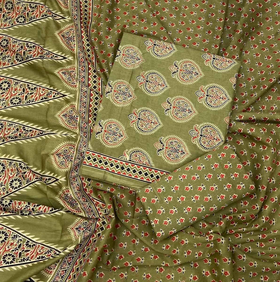 Celestial Pure Cotton Print Suit Set (Luxury Feel) - Yanchi