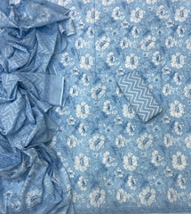 Celestial Pure Cotton Print Suit Set (Luxury Feel) - Yanchi