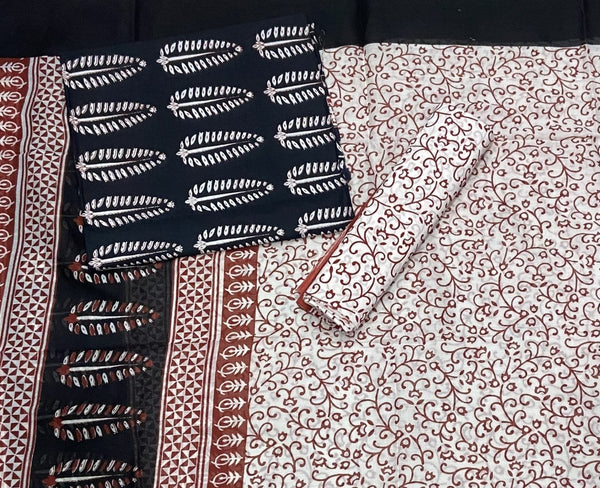 Celestial Pure Cotton Print Suit Set (Luxury Feel) - Yanchi
